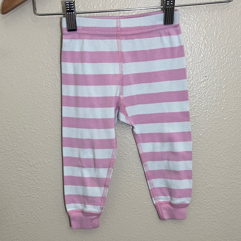 Hanna Andersson Pink Striped The Grinch Cindy Lou Who Organic Cotton Pajamas - Picture 10 of 13